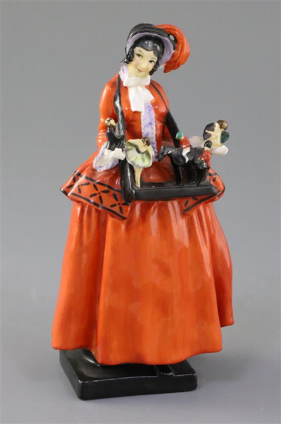 A rare Royal Doulton advertising figure, The Sketch, No. 444, c.1924,